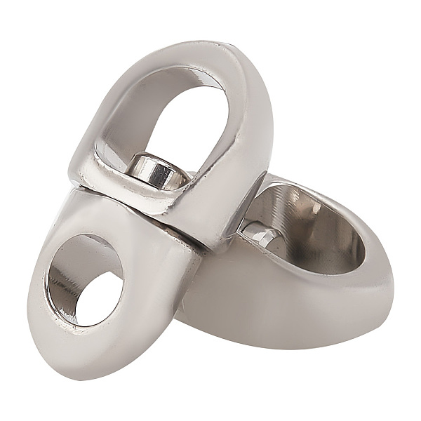 

PandaHall DELORIGIN 2pcs 304 Stainless Steel Swivel Clasps Swivel Key Rings 360° Rotatable Key Chain Connectors Clasp Swivel Ring Backpack...