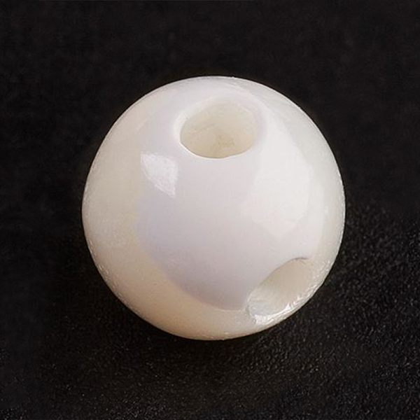 Natural White Shell Beads