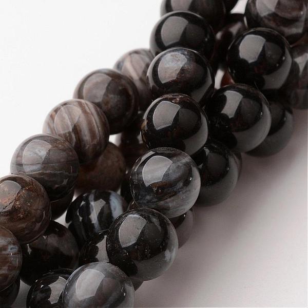 

PandaHall Natural Quartz Round Beads Strands, 10mm, Hole: 1mm, about 38pcs/strand, 15.75 inch Other Quartz Round
