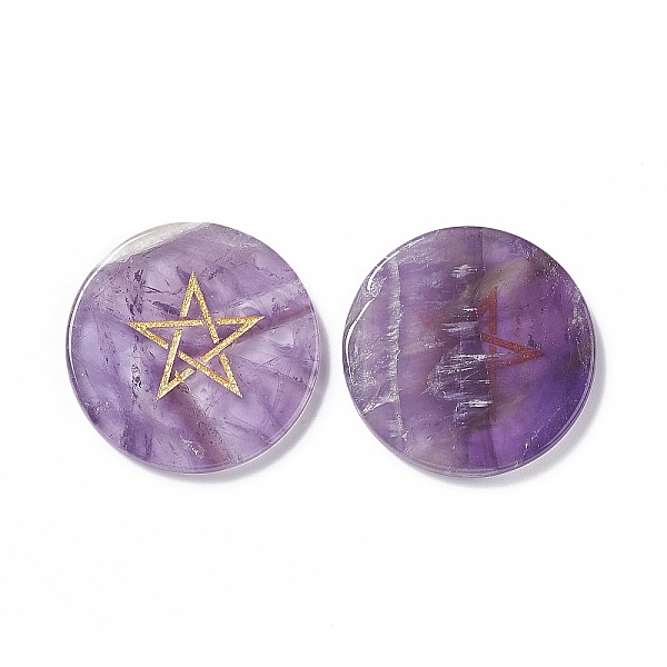 Natürliche Amethystcabochons