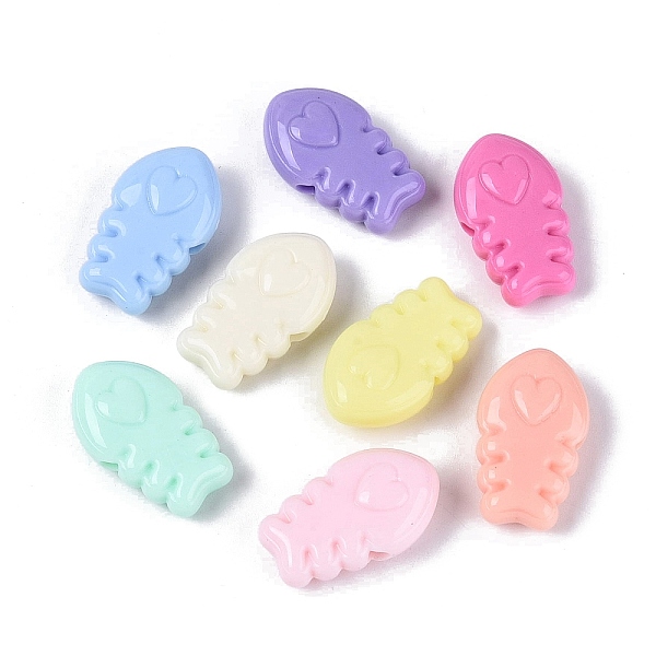 不透明なプラスチックビーズ