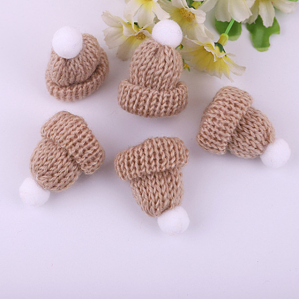 

PandaHall Polyester Doll Woolen Hat, for Accessories Decorate Doll, Camel, 60x43x12.5mm Polyester Hat Brown