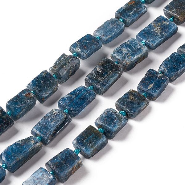 

PandaHall Natural Kyanite Beads Strands, Rectangle, 9~18x7.5~8x4~5mm, Hole: 1.8mm, about 26~32pcs/strand, 16.34~16.54 inch(41.5~42cm)...