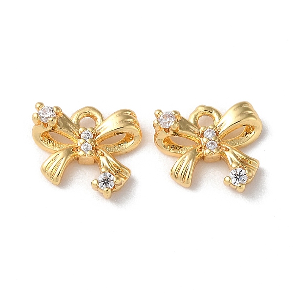 

PandaHall Rack Plating Brass Cubic Zirconia Pendants, Butterfly, Real 18K Gold Plated, 8x9x2mm, Hole: 1.2mm Brass+Cubic Zirconia Butterfly..., Clear
