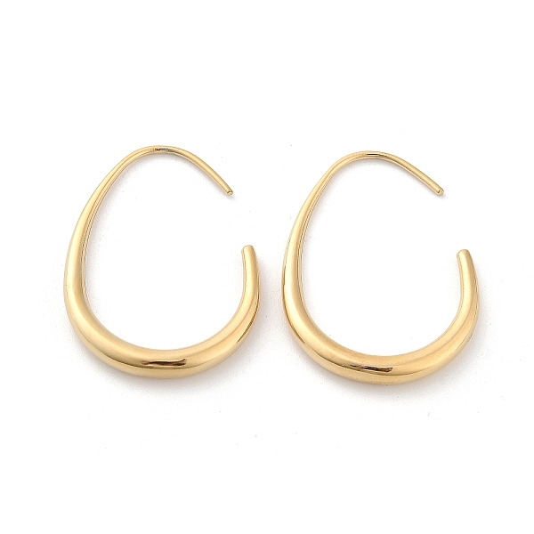 

PandaHall 304 Stainless Steel Dangle Earrings, Teardrop, Real 14K Gold Plated, 29.5x3mm 304 Stainless Steel Teardrop