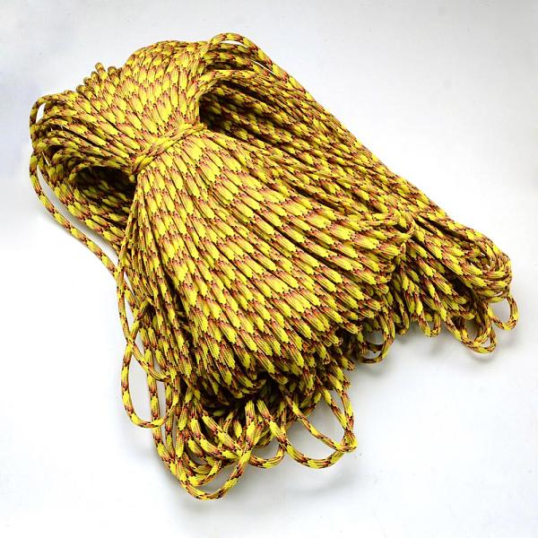 

PandaHall 7 Inner Cores Polyester & Spandex Cord Ropes, for Rope Bracelets Making, Gold, 4mm, about 109.36 yards(100m)/bundle...