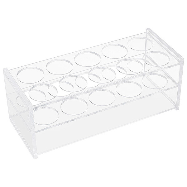 10 Holes Glass Laboratory Test Tube Rack