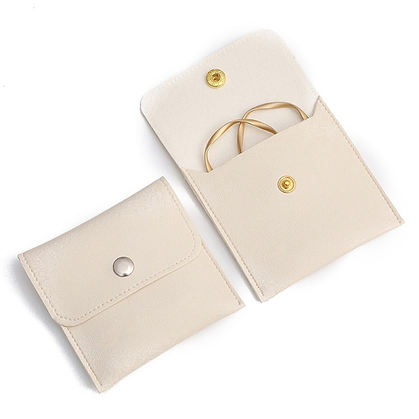 PU Leather Jewelry Pouches