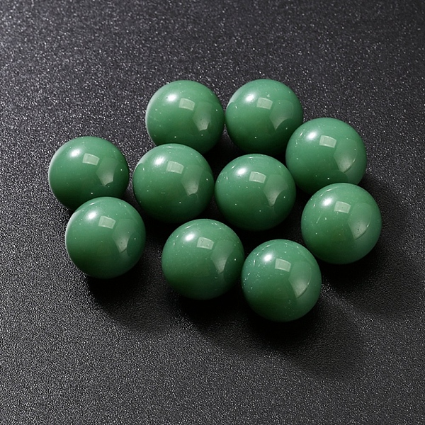 

PandaHall Natural Green Aventurine Crystal Ball, Reiki Energy Stone Display Decorations for Healing, Meditation, Witchcraft, 16mm Green...