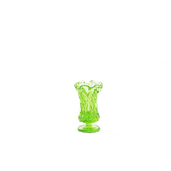 

PandaHall Resin Goblet Miniature Ornaments, Micro Landscape Garden Dollhouse Accessories, Pretending Prop Decorations, with Wavy Edge, Lime...