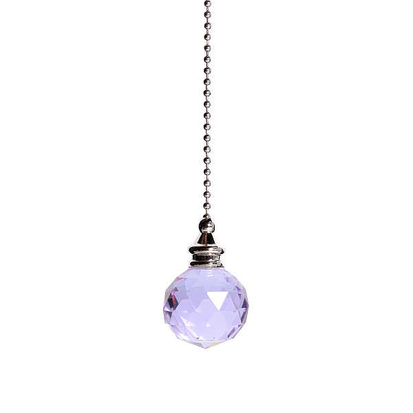 Glass Crystal Ceiling Fan Pull Chain Extenders