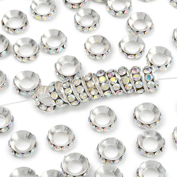 Brass Rhinestone Sp… - image