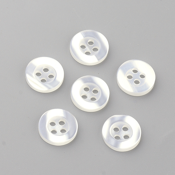 4-Hole Plastic Buttons