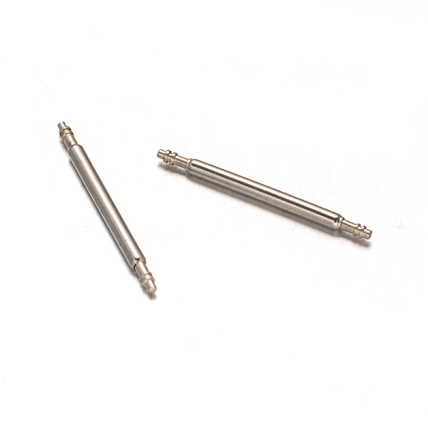 

PandaHall Stainless Steel Double Flanged Spring Bar Watch Strap Pins, Stainless Steel Color, 20x1.5mm Stainless Steel