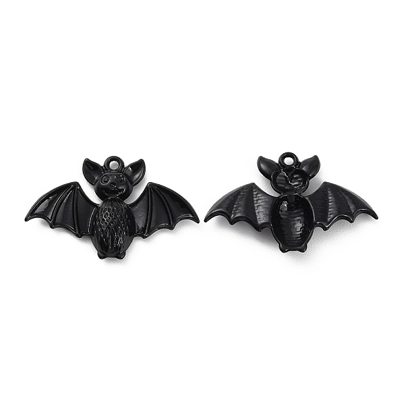 

PandaHall Alloy Pendant, Bat, Electrophoresis Black, 25.5x39.5x6mm, Hole: 2mm Alloy Bat
