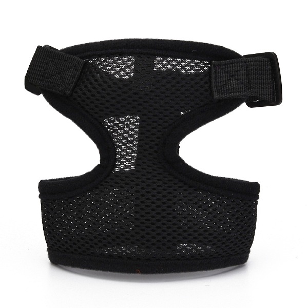 

PandaHall Comfortable Dog Harness Mesh No Pull No Choke Design, Soft Breathable Vest, Pet Supplies, for Small and Medium Dogs, Black...