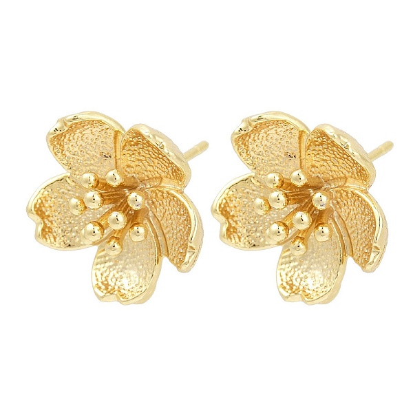 Brass Stud Earring … - image