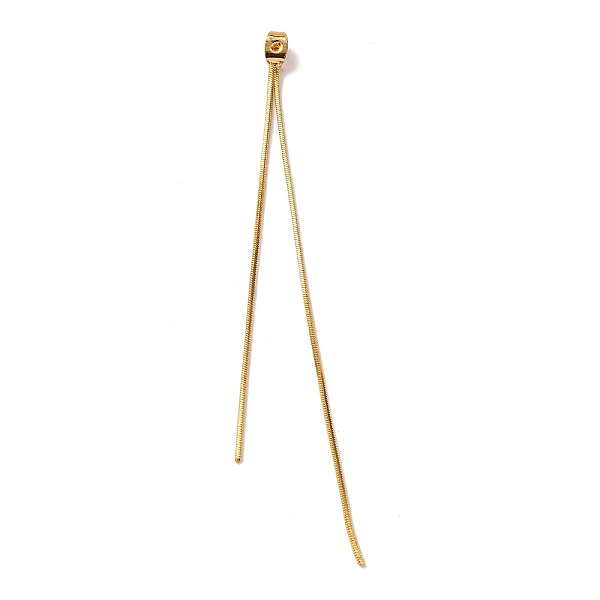 Brass Snake Chain E… - image