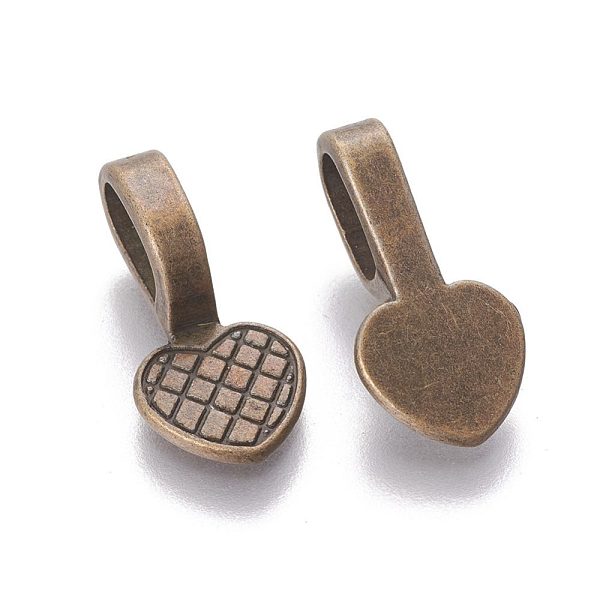 Alloy Glue-On Flat … - image