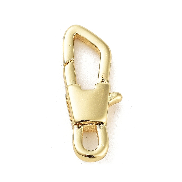 

PandaHall Zinc Alloy Lobster Claw Clasps, Long-lasting Plated, Real 14K Gold Plated, 18x7x3.5mm, Hole: 3x1.8mm Alloy