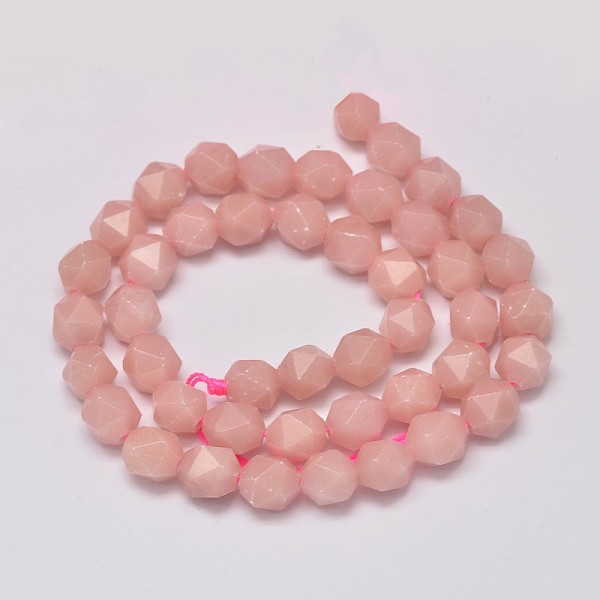 

PandaHall Faceted Natural Pink Opal Beads Strands, Star Cut Round Beads, 8x7mm, Hole: 1mm, about 49pcs/strand, 15.7 inch Pink Opal Round...