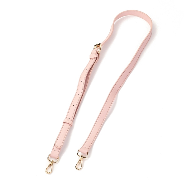 

PandaHall PU Leather Bag Strap, with Alloy Swivel Clasps, Bag Replacement Accessories, Pink, 133x1.85x0.25cm Alloy Pink