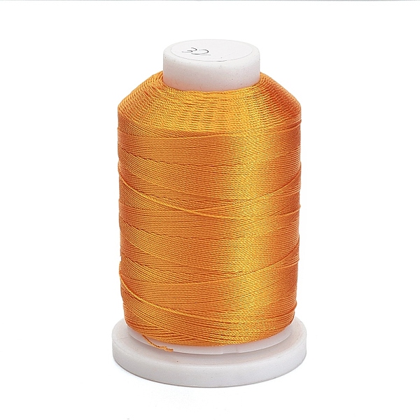 

PandaHall Nylon Thread, Sewing Thread, 3-Ply, Orange, 0.3mm, about 500m/roll Nylon Orange