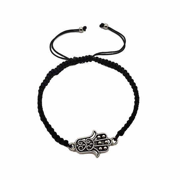 

PandaHall Adjustable Bracelet Rope Weaving Bracelet Artificially Woven Simple Style
