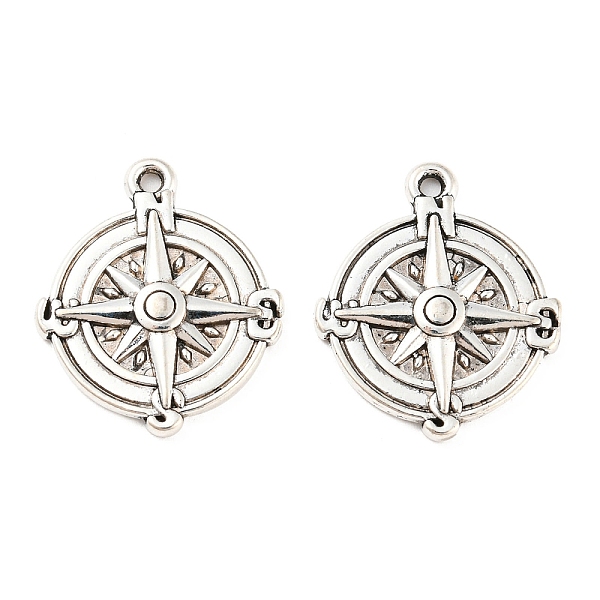 

PandaHall Tibetan Style Alloy Pendants, Cadmium Free & Lead Free, Flat Round, Antique Silver, 21x17.5x2.5mm, Hole: 1.4mm, about 529pcs/1000g...