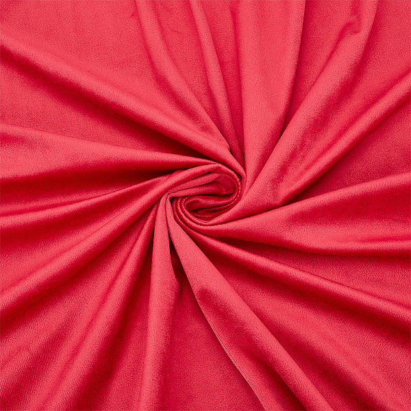 

PandaHall Velvet Cloth Sofa Fabric, Flat, FireBrick, 145cm Velvet Red