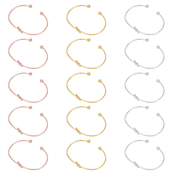 15Pcs 3 Colors Allo… - image