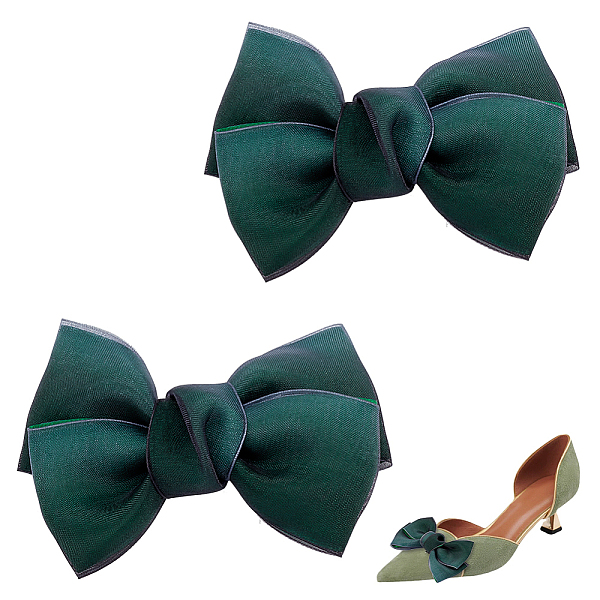 Polyester Bowknot Shoe Decorations