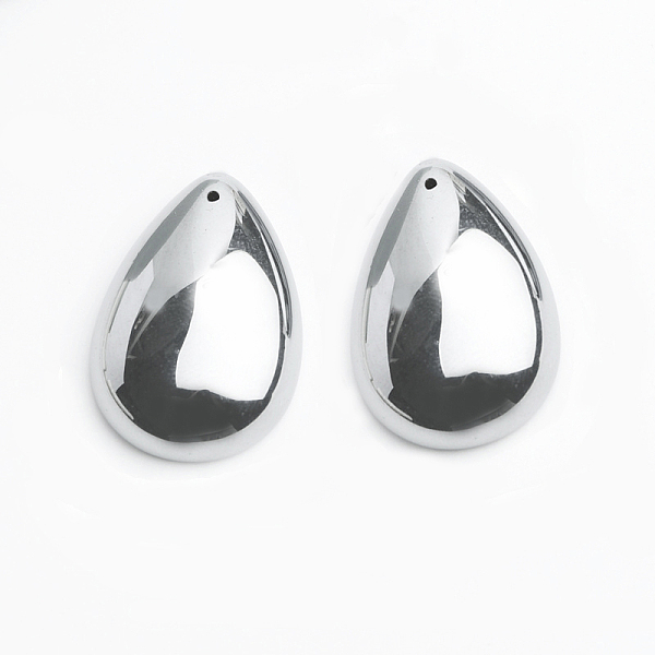 

PandaHall Terahertz Stone Pendants, Teardrop, 35.5x25x8.3mm, Hole: 1.2mm Terahertz Stone Teardrop