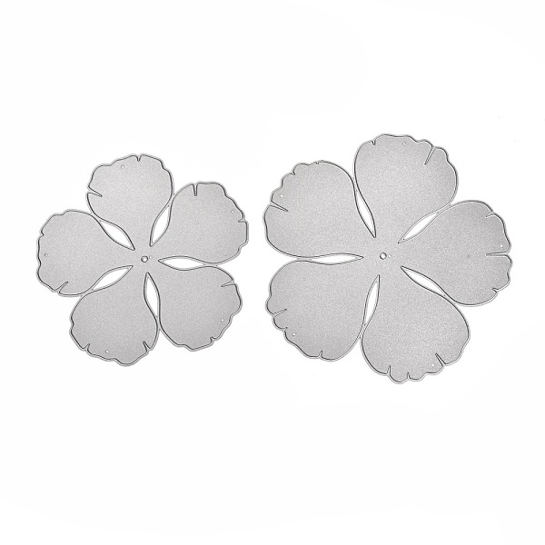

PandaHall Carbon Steel Cutting Dies Stencils, for DIY Scrapbooking/Photo Album, Decorative Embossing DIY Paper Card, Flower, Matte Platinum...