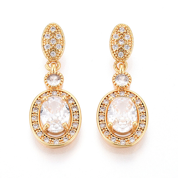 Brass Micro Pave Cu… - image