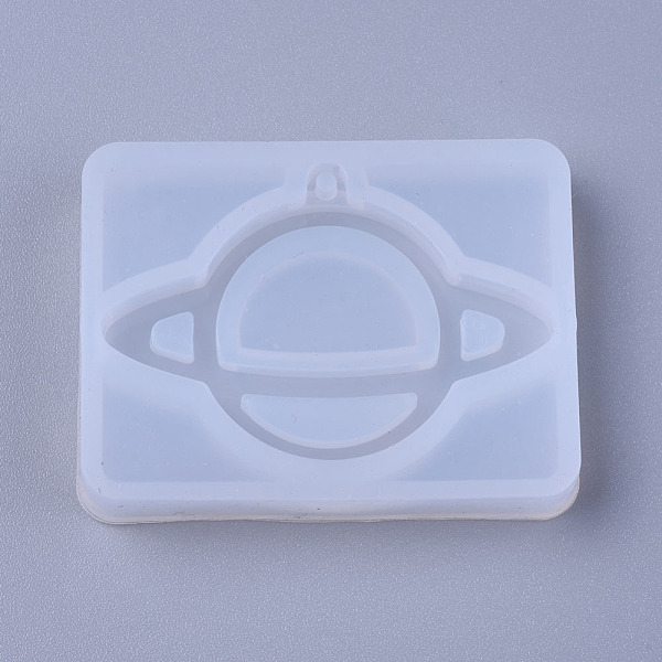 

PandaHall Silicone Molds, Resin Casting Molds, For UV Resin, Epoxy Resin Jewelry Making, Celestial Body, White, 32.5x44x8mm, Inner Diameter...