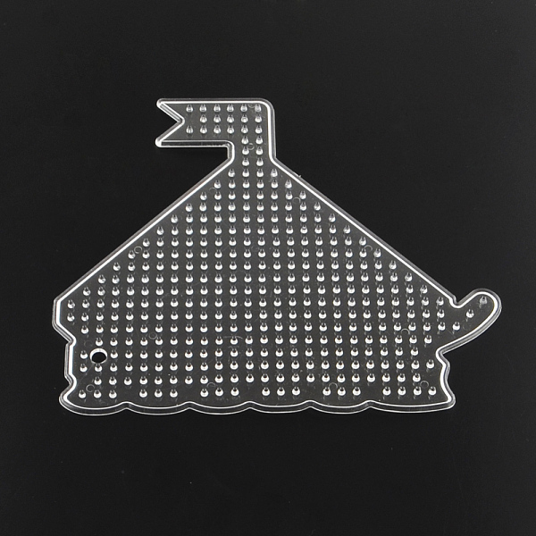 

PandaHall House ABC Plastic Pegboards used for 5x5mm DIY Fuse Beads, Clear, 132x151x5mm Plastic Vehicle Clear
