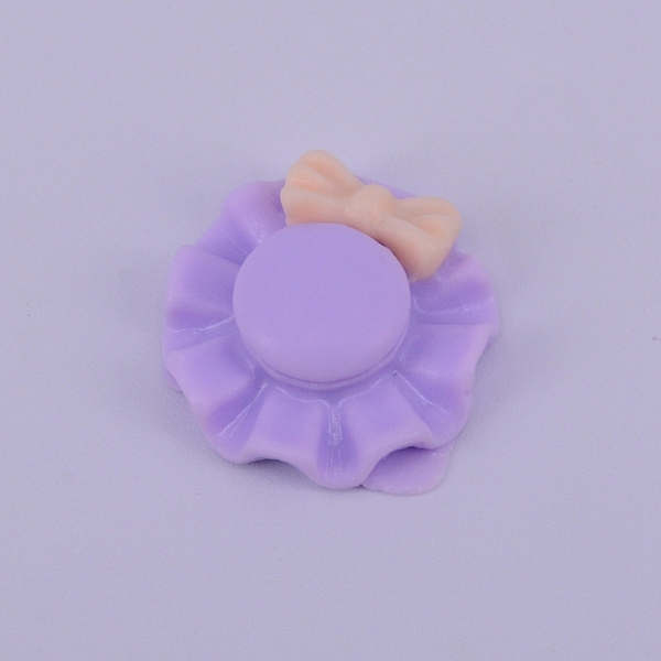 

PandaHall Opaque Frosted Resin Cabochon, Cap, Purple, 18.5x6.5mm Resin Others Purple