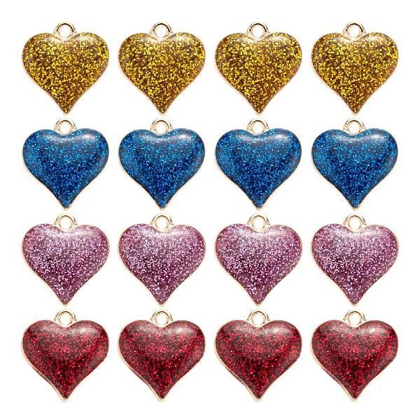 Alloy Enamel Pendants