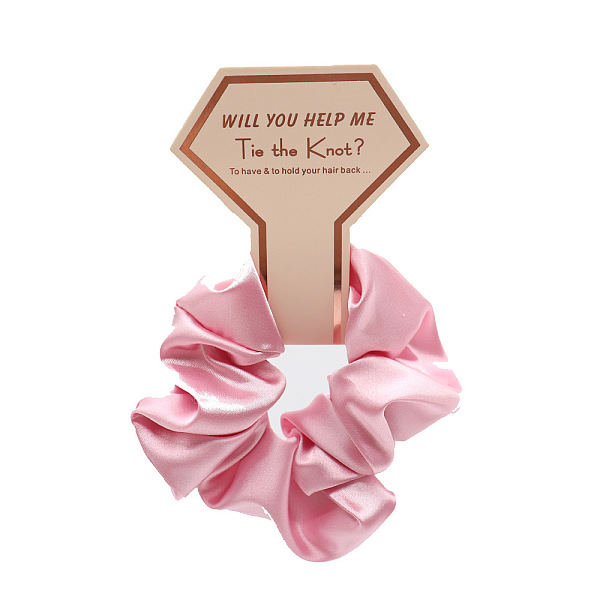 

PandaHall Tie Cloth Elastic Hair Accessories, for Girls or Women, Scrunchie/Scrunchy Hair Ties, Flamingo, 100~210mm, 5pcs/set Cloth Flower..., Pink