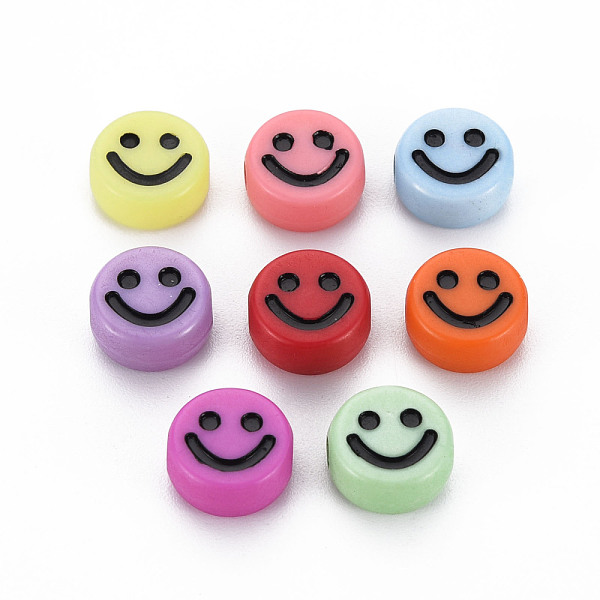 Opaque Acrylic Beads - image