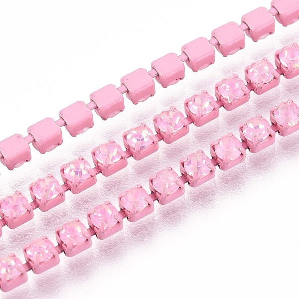 Iron Rhinestone Cup Chains