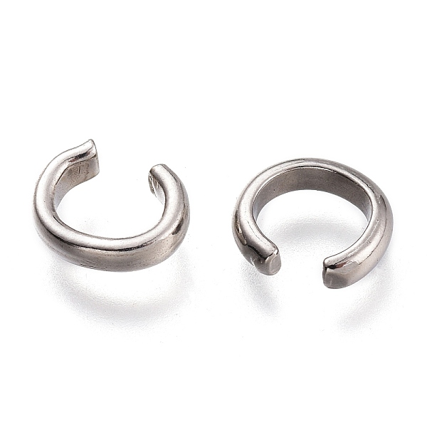 

PandaHall 201 Stainless Steel Open Quick Link Connectors, Round, Stainless Steel Color, 5x6x2mm, Inner Diameter: 3mm 201 Stainless Steel...