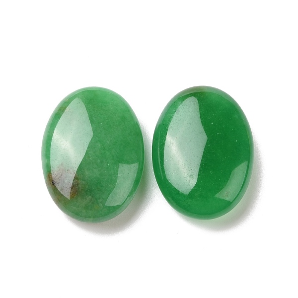 

PandaHall Natural White Jade Massage Stone, Massage Tools, Oval, Dyed & Heated, 25x18x8mm White Jade Oval