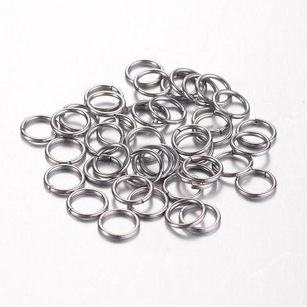 

PandaHall 304 Stainless Steel Jump Rings, Open Jump Rings, Ring, Stainless Steel Color, 21 Gauge, 5.5x0.7mm, Inner Diameter: 4.1mm 304...