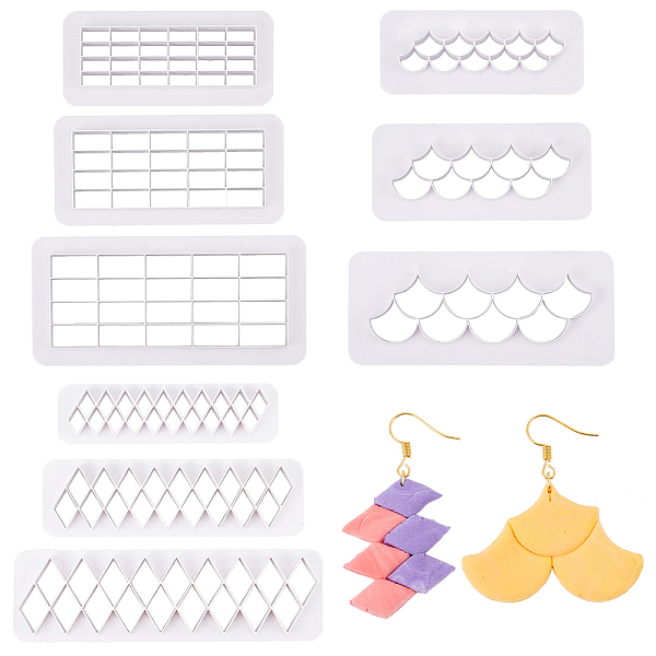 3 Sets 3 Style Fondant Cake Stencils