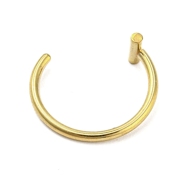 Ion Plating(IP) 304 Stainless Steel Lip Rings Piercing Jewelry