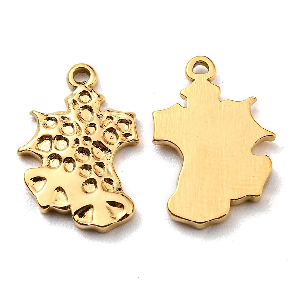 

PandaHall Ion Plating(IP) 304 Stainless Steel Pendants, Manual Polishing, Christmas Bell Charm, Golden, 18x12x2mm, Hole: 1.2mm 304 Stainless...