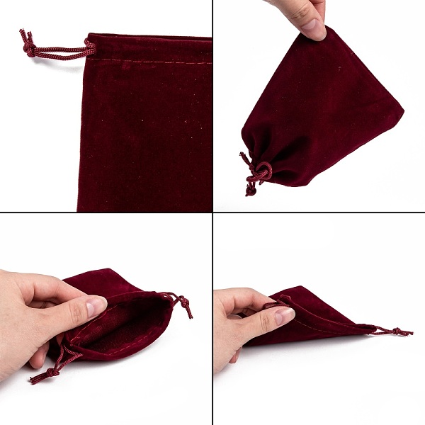 Rectangle Velvet Pouches