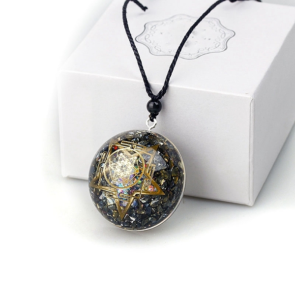 

PandaHall Dyed Natural Pyrite Resin Pendants, Yoga Theme Half Round Charms with Star, Gray, 40mm Pyrite Half Round Gray